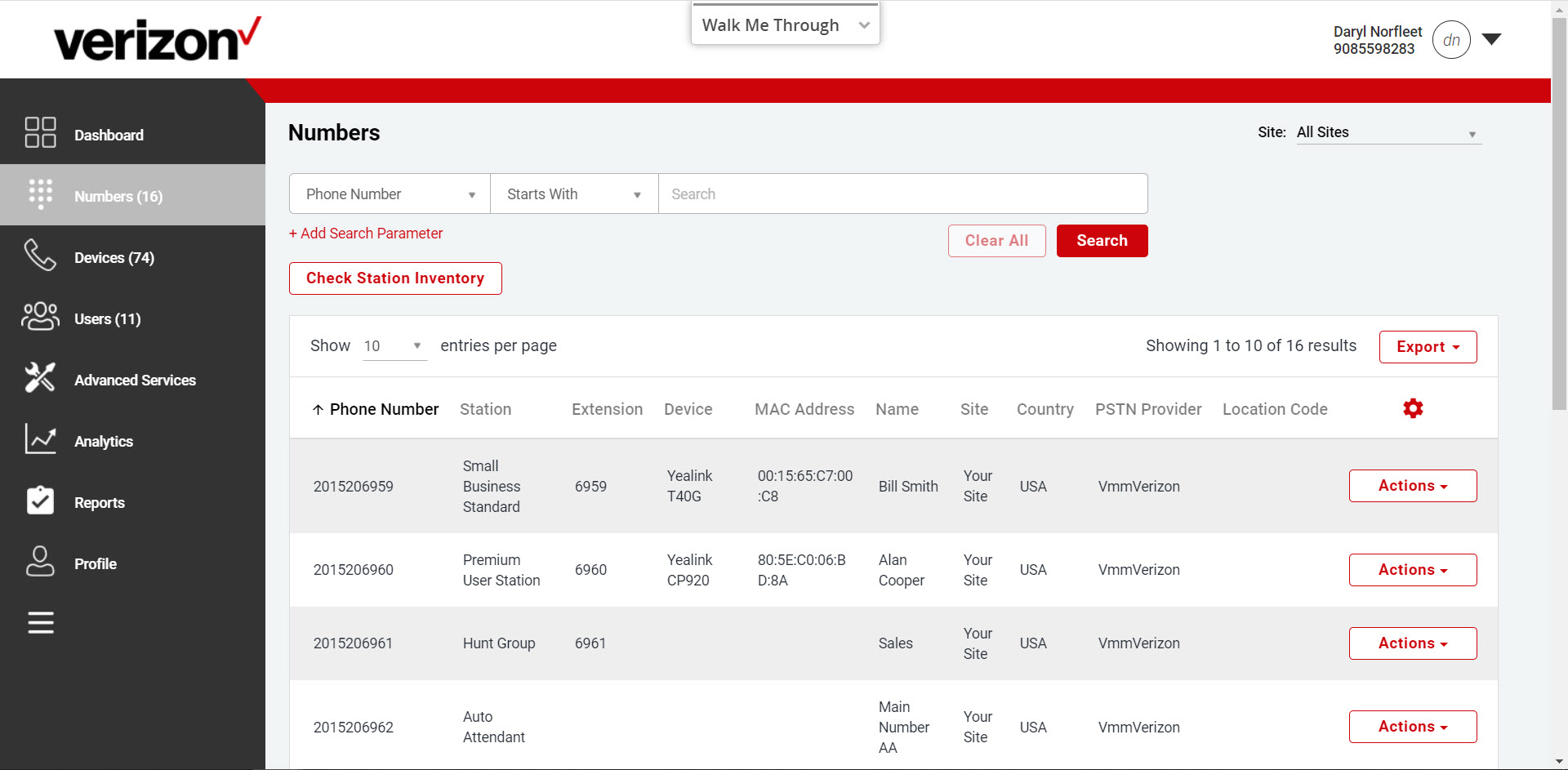 Admin Portal: Overviewt | Verizon BDV Support